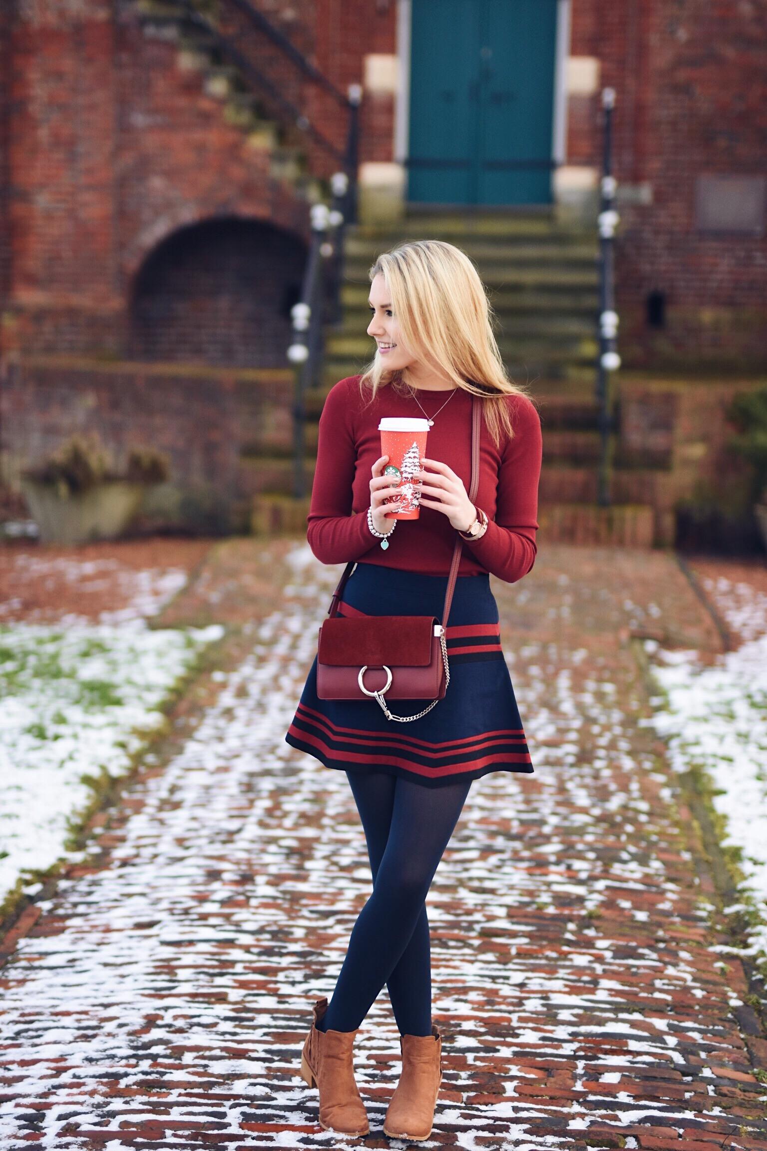 Red & Blue, Skirts & Tops