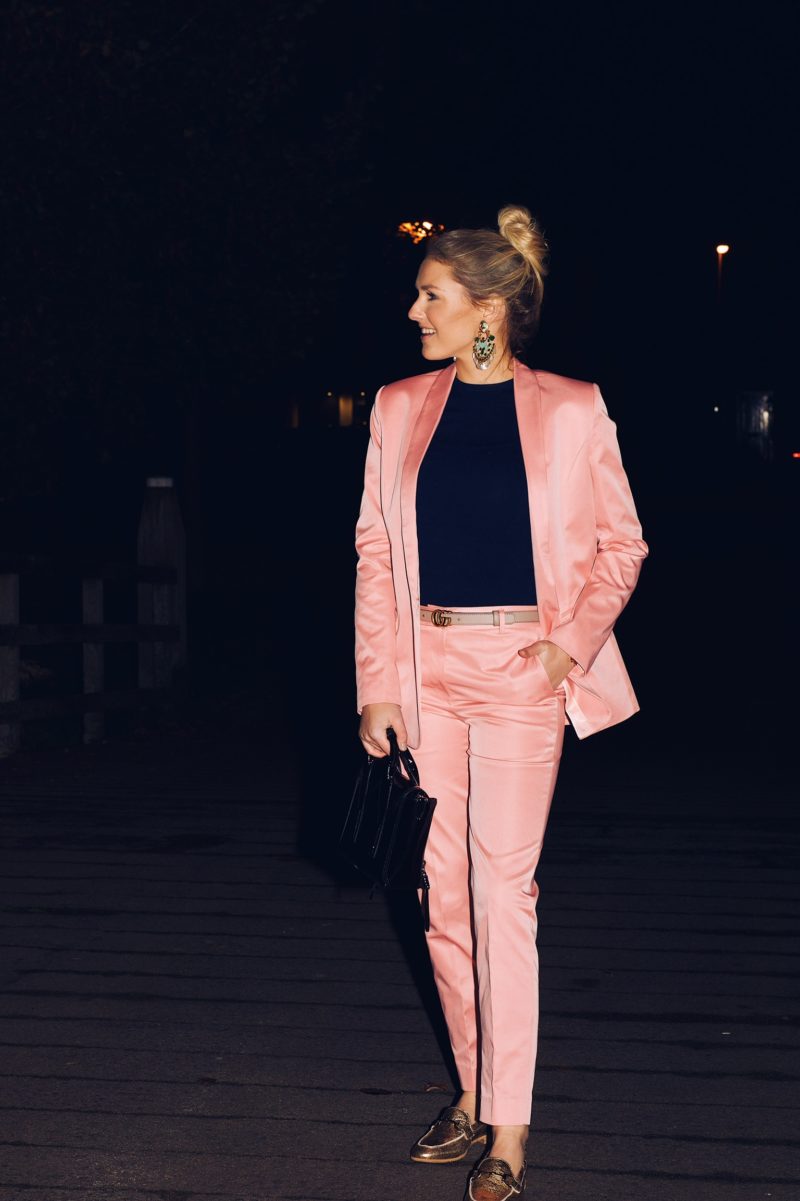 Dressing Up In Pink Suits